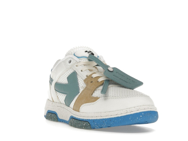 OFF-WHITE Out Of Office Low Slim White University Blue