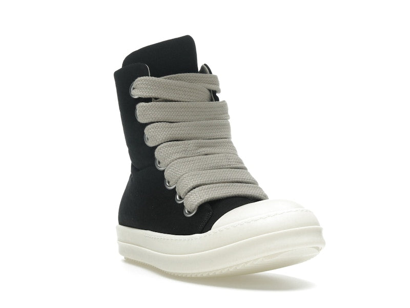 Rick Owens DRKSHDW Hollywood Jumbo Lace Puffer High Top Black Milk