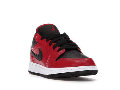 Jordan 1 Low Gym Red Black Pebbled (GS)