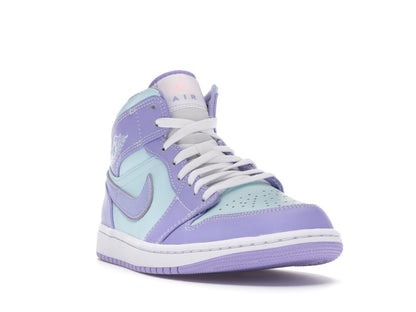 Jordan 1 Mid Purple Aqua