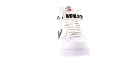 Nike Air Force 1 High Supreme World Famous White