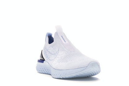 Nike Epic Phantom React Flyknit White Hydrogen Blue (Women's)