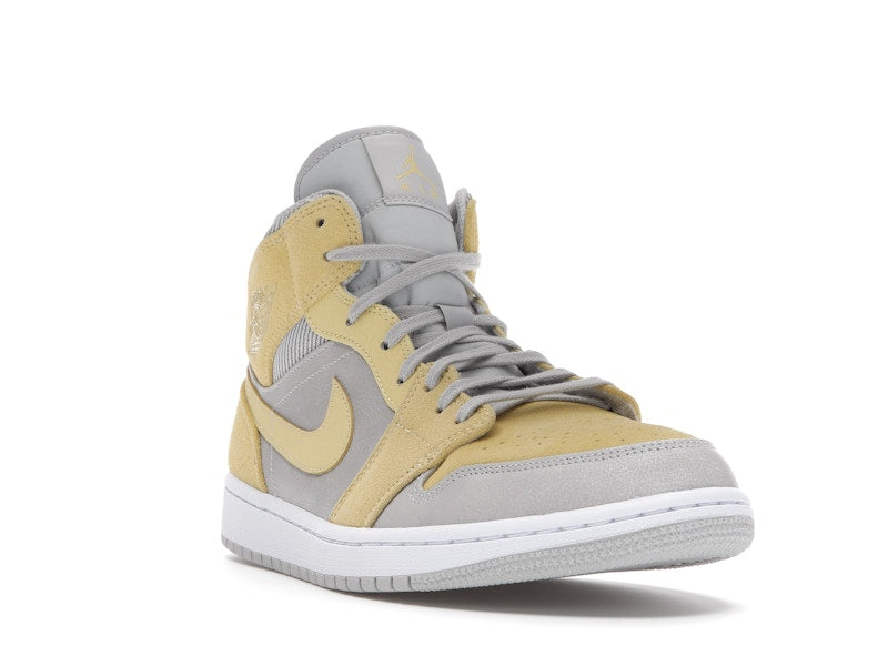 Jordan 1 Mid Mixed Textures Yellow