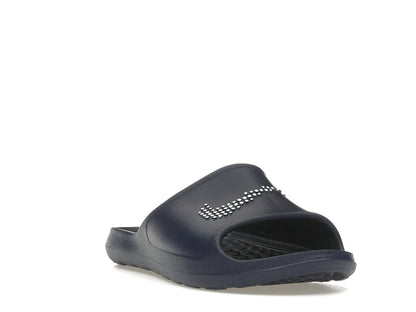 Nike Victori One Shower Slide Polka Dot Swoosh Midnight Navy