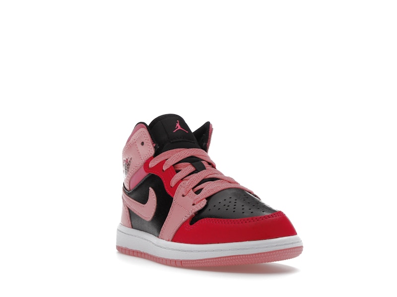 Jordan 1 Mid Coral Chalk (PS)