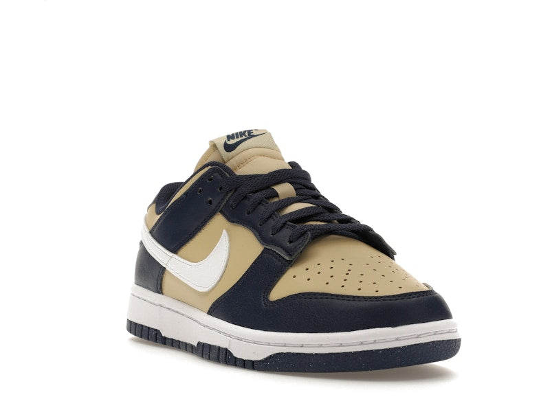 Nike Dunk Low Next Nature Midnight Navy Gold (Women's)