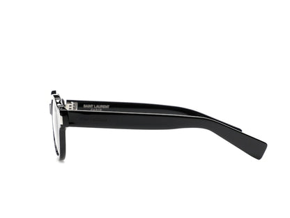Saint Laurent Round-Frame Acetate Sunglasses Black/Black/Black (SL546-30013743-001)