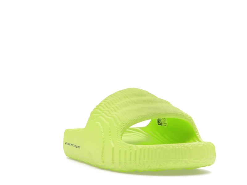 adidas Adilette 22 Slides Solar Yellow