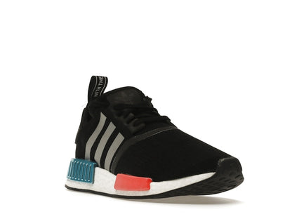 adidas NMD R1 Black Silver Solar Red