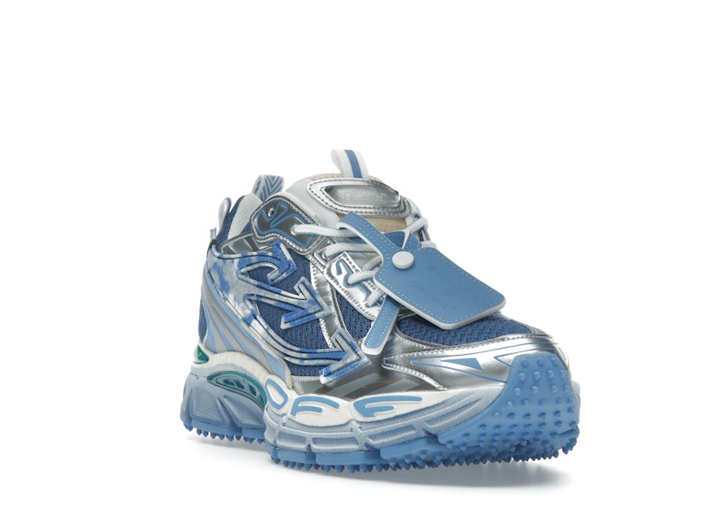 OFF-WHITE Be Right Back Silver Blue