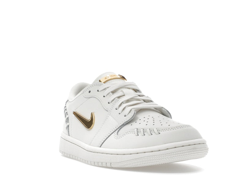 Jordan 1 Low Method of Make Sail Metallic Gold (Women's)