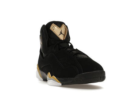 Jordan True Flight Black Metallic Gold