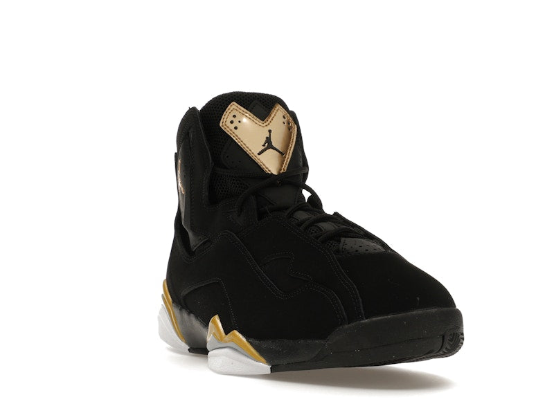 Jordan True Flight Black Metallic Gold