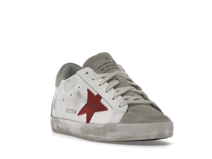 Golden Goose Super-Star White Grey Red (Women's)