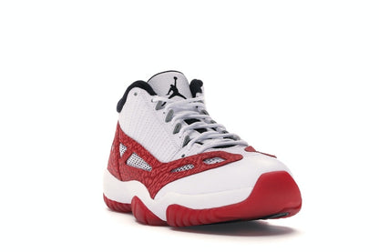 Jordan 11 Retro Low IE White Gym Red