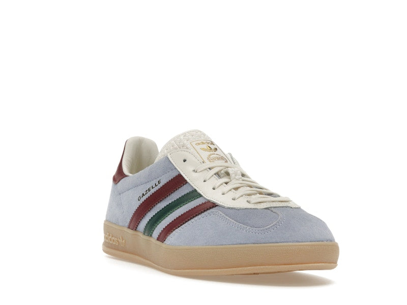 adidas Gazelle Indoor Blue Dawn Collegiate Burgundy