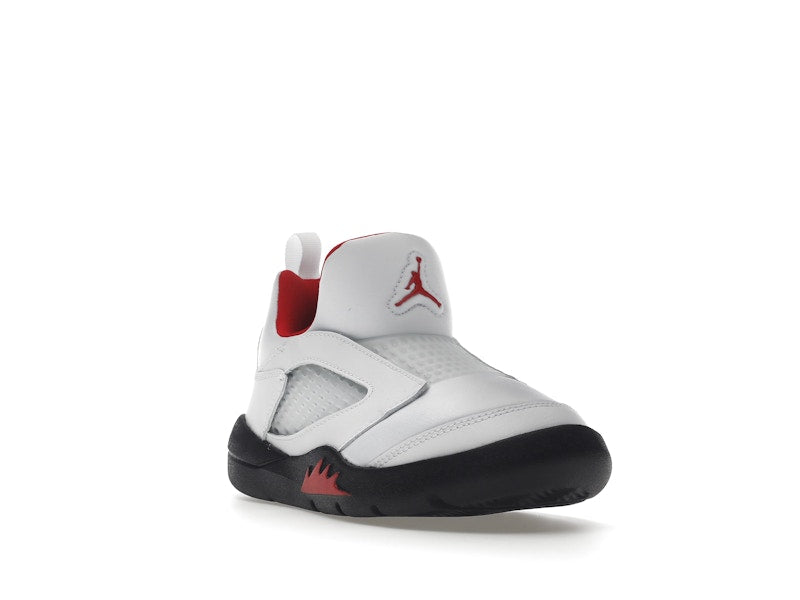 Jordan 5 Retro Little Flex White Black University Red (PS)