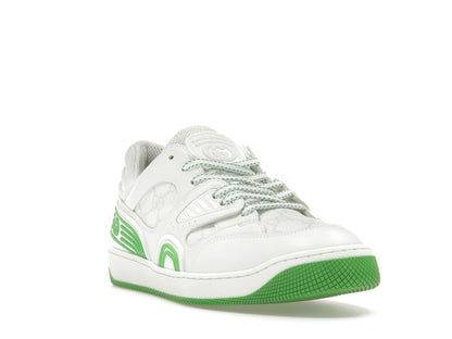Gucci Basket Low White Demetra Green