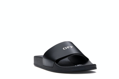 OFF-WHITE Off Sliders Black FW19