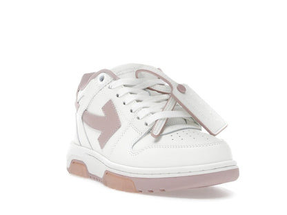 OFF-WHITE Out Of Office OOO Low Tops White Pink (Women's)