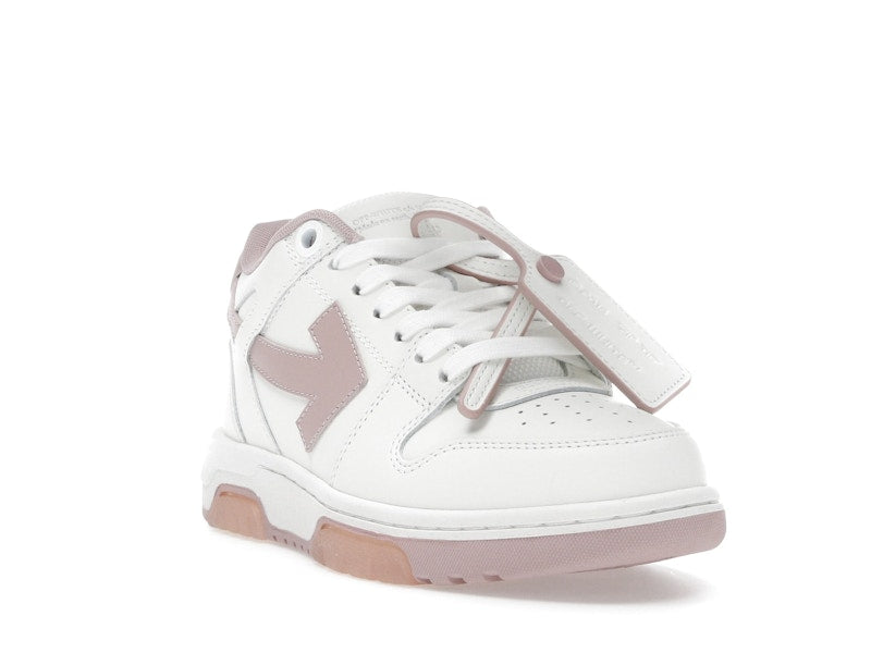 OFF-WHITE Out Of Office OOO Low Tops White Pink (Women's)