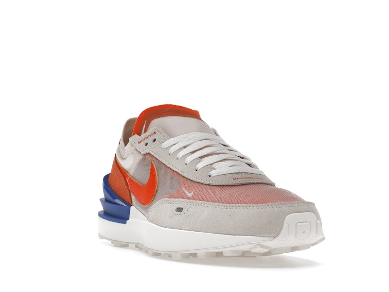 Nike Waffle One Pearl White Game Royal Rush Orange (Women's)