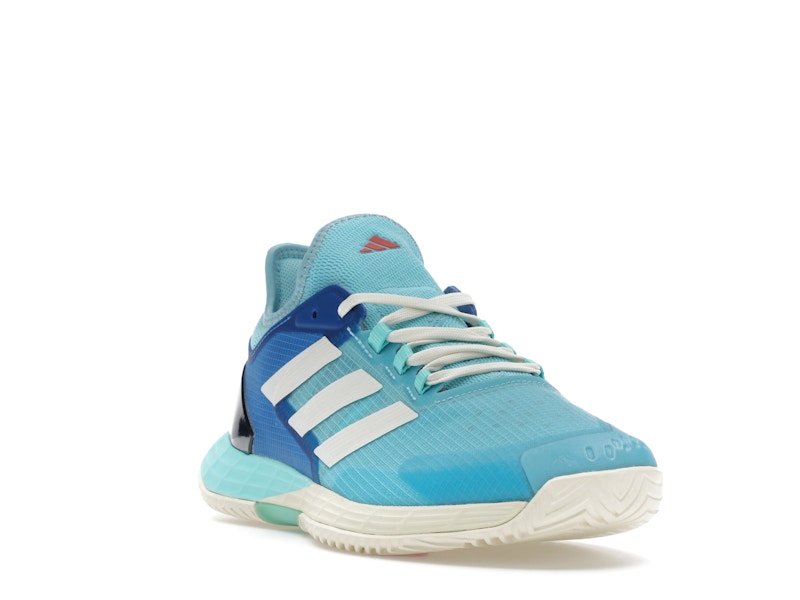 adidas Adizero Ubersonic 4.1 Light Aqua Off White Flash Aqua