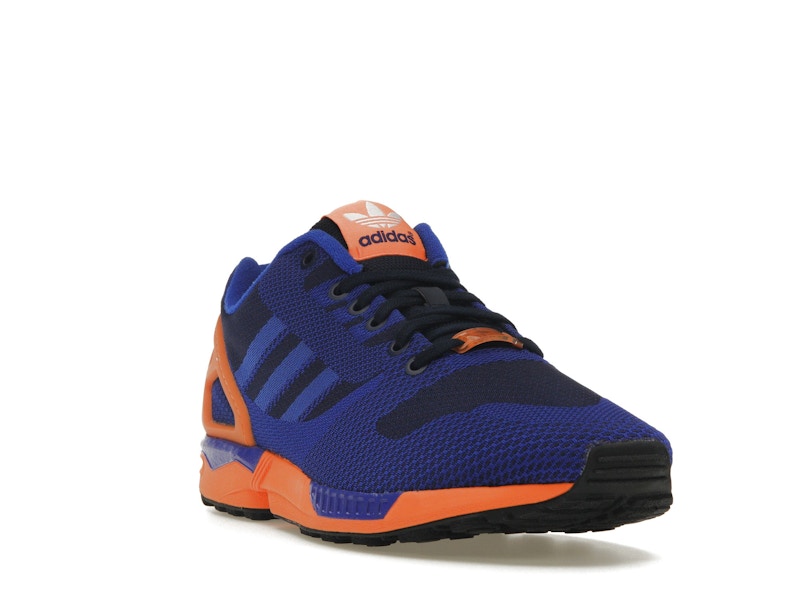 adidas ZX Flux Weave Dark Blue Orange