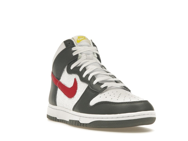 Nike Dunk High Embossed Basketball Grey Red
