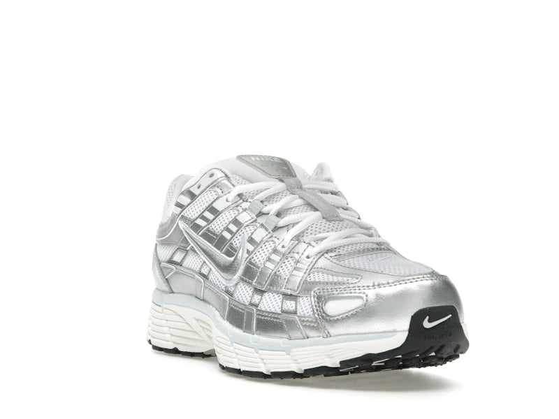 Nike P-6000 White Blue Tint Sail Metallic Silver (Women's)