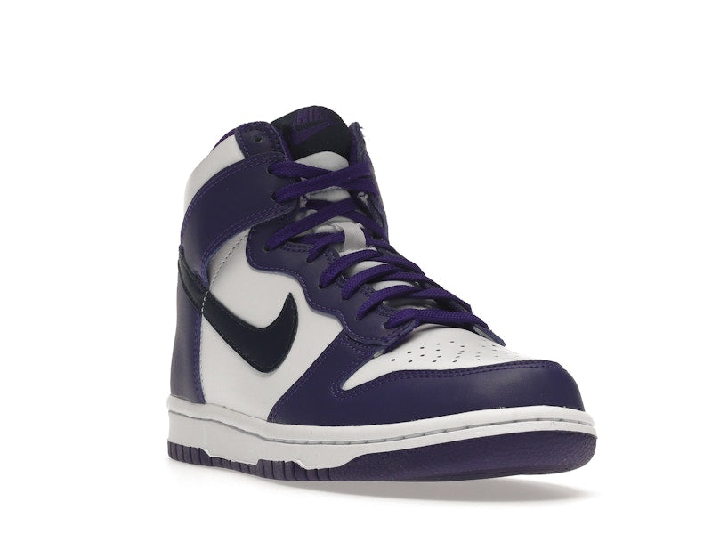 Nike Dunk High Electro Purple Midnight Navy (GS)