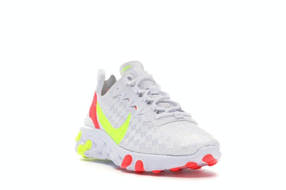 Nike React Element 55 White Crimson Volt