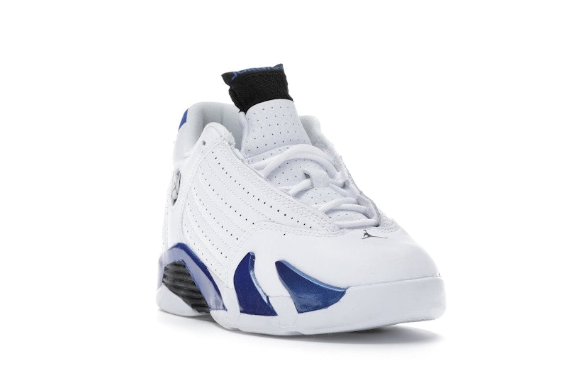 Jordan 14 Retro White Hyper Royal (PS)