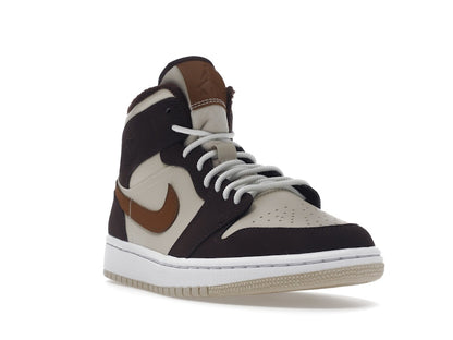 Jordan 1 Mid SE Brown Basalt Oatmeal (Women's)