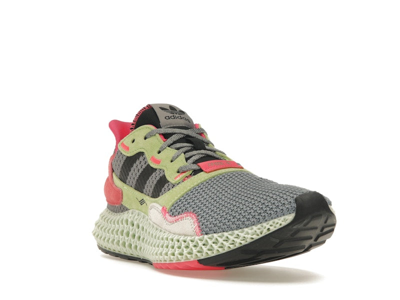 adidas ZX 4000 4D Grey Three Hi Res Yellow