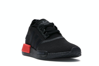 adidas NMD R1 Core Black Lush Red