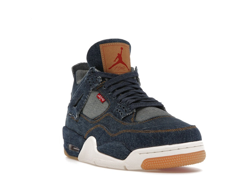 Jordan 4 Retro Levi's Denim (Tag with Levi's Logo)