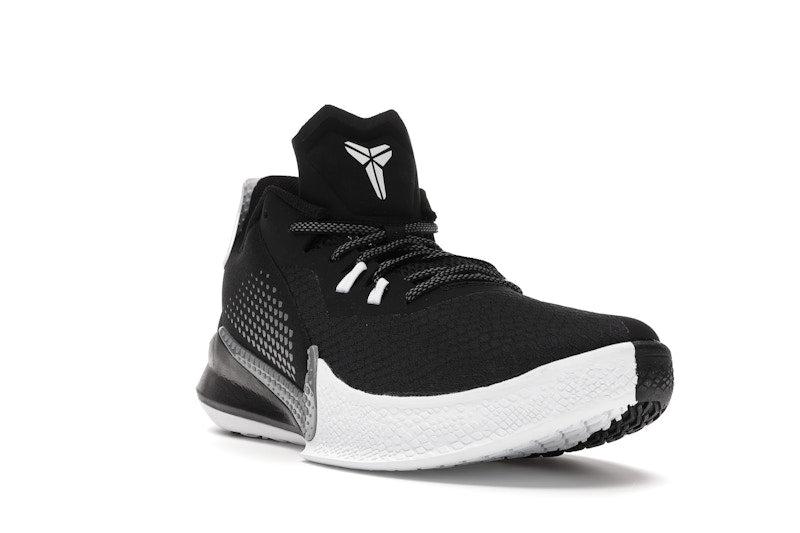 Nike Mamba Fury Black White Smoke Grey