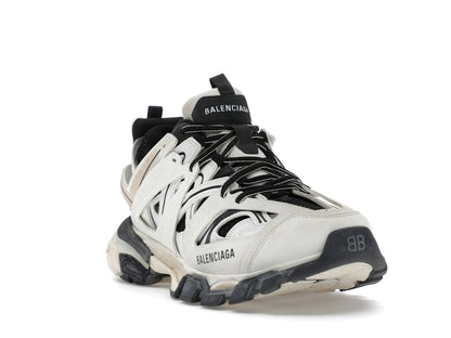 Balenciaga Track Worn Out In White Black