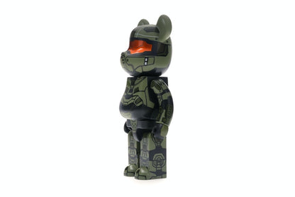 Bearbrick Halo Master Chief 400% Green