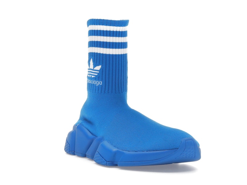 Balenciaga x adidas Speed Trainer Blue White