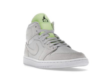 Jordan 1 Mid Vast Grey Ghost Green (Women's)