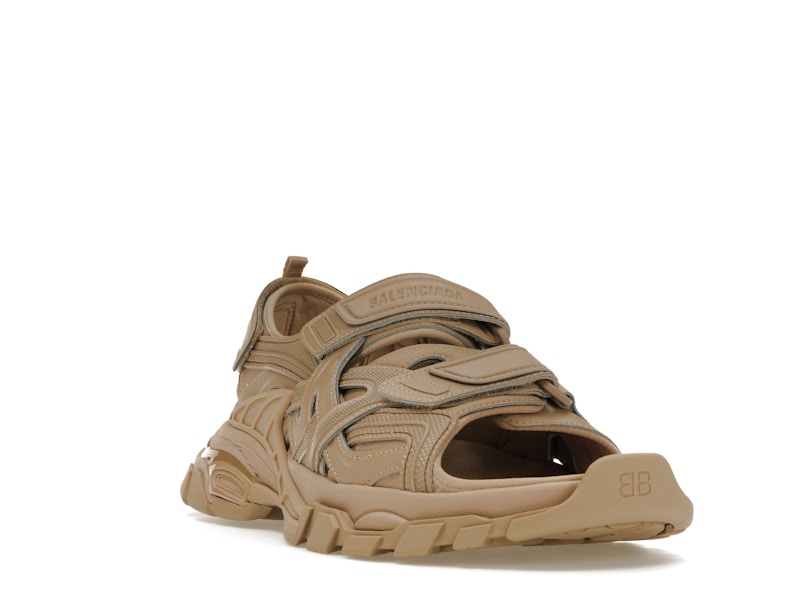 Balenciaga Track Sandal Beige