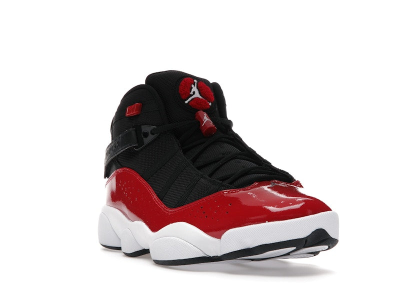 Jordan 6 Rings Black Gym Red White