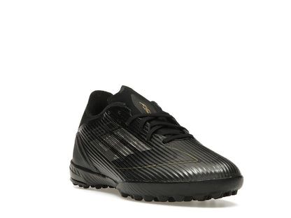 adidas F50 League Turf Core Black Iron Metallic Gold Metallic