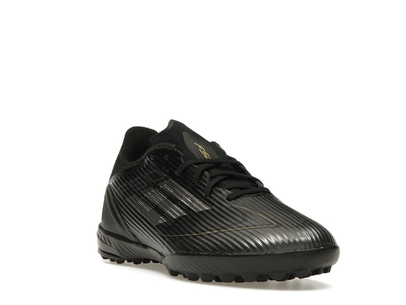 adidas F50 League Turf Core Black Iron Metallic Gold Metallic