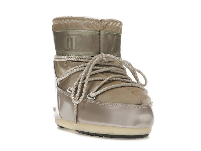Moon Boot Icon Low Boot Glance Platinium