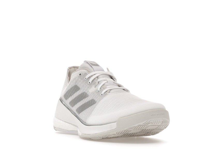 adidas Crazyflight Volleyball Cloud White Silver Metallic Grey One (Women's)
