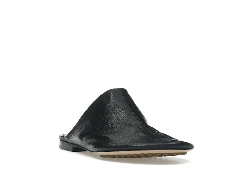 Bottega Veneta Leather Dot Sock Slippers Black (Women's)