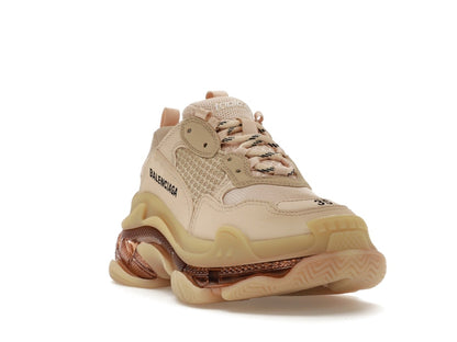 Balenciaga Triple S Clear Sole Beige (Women's)